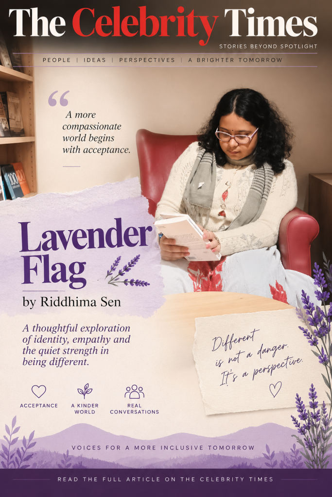 Lavender Flag by Riddhima Sen