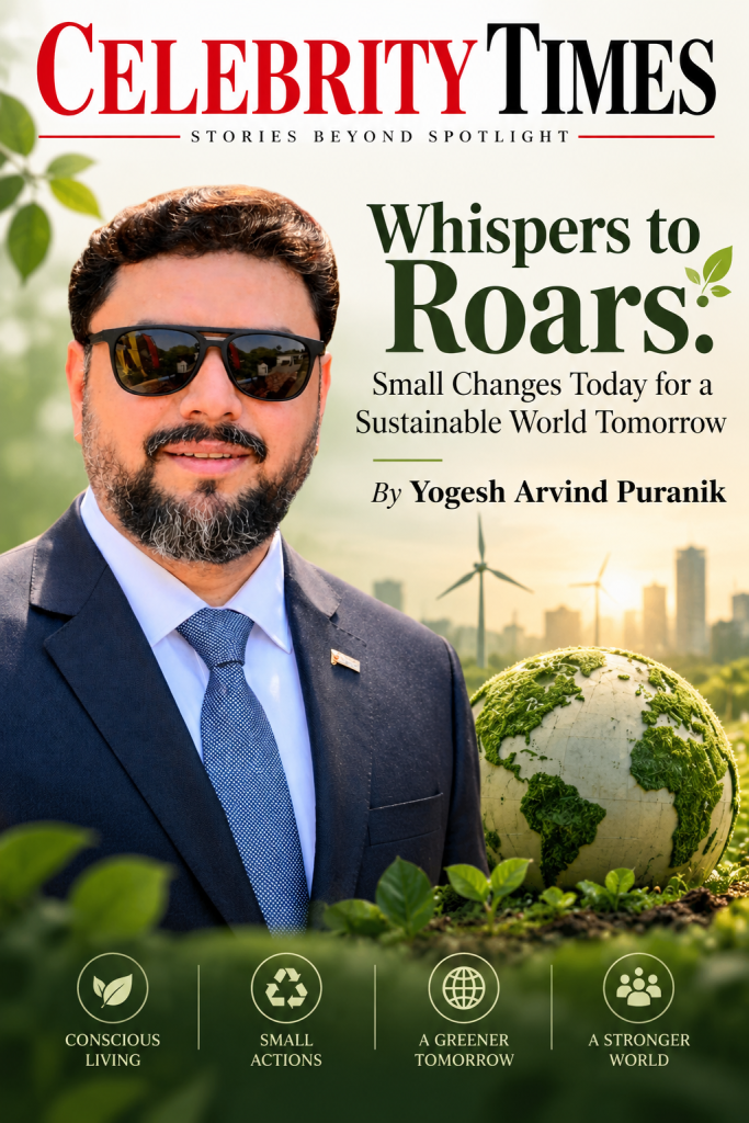 Whispers to Roars: Small Changes Today for a Sustainable World Tomorrow By Yogesh Arvind Puranik