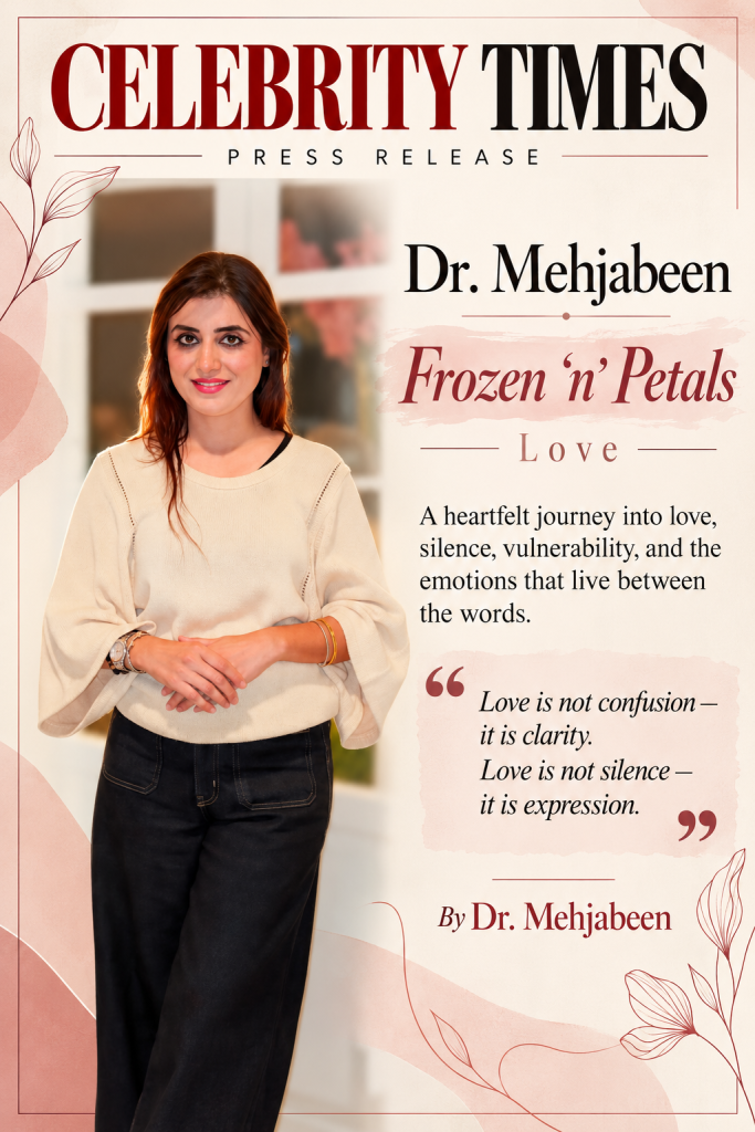 Dr. Mehjabeen’s Frozen ‘n’ Petals Explores Love, Silence and the Emotions We Leave Unspoken