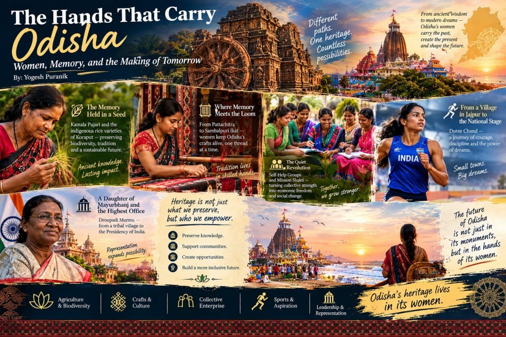 The Hands That Carry Odisha: Women, Memory, and the Making of Tomorrow By Yogesh Arvind Puranik